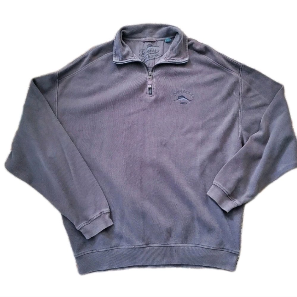 TOMMY BAHAMA Relax Quarter Zip Pullover XL